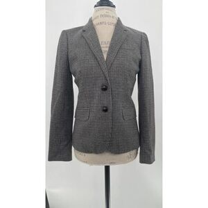 J.CREW Schoolboy Tweed Plaid Double button Blazer US 4